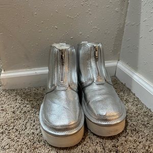 Metallic Platform Uggs